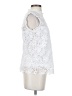 NANETTE Nanette Lepore 100% Polyester White Sleeveless Blouse Size S - photo 4