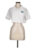 Faded Rose White Short Sleeve Top Size M - photo 1