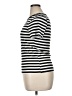On 34th Stripes Black Short Sleeve Turtleneck Size XL - photo 5