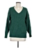 Pink Republic 100% Polyester Green Pullover Sweater Size M - photo 1