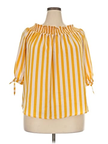 rue21 Short Sleeve Blouse (view 1)