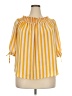 rue21 Yellow Short Sleeve Blouse Size 3X - photo 1