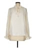 Ann Taylor 100% Polyester Ivory Long Sleeve Blouse Size M - photo 1