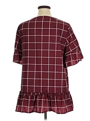 BLOOMCHIC Short Sleeve Blouse (view 2)
