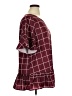BLOOMCHIC Burgundy Short Sleeve Blouse Size 14 - 16 - photo 4