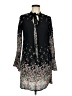 OEUVRE 100% Rayon Black Long Sleeve Top Size M - photo 1