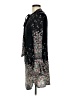 OEUVRE 100% Rayon Black Long Sleeve Top Size M - photo 5