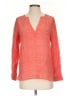 Joie Orange Long Sleeve Blouse Size XS - photo 1