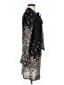 OEUVRE 100% Rayon Black Long Sleeve Top Size M - photo 4
