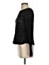 BCBGMAXAZRIA Black Long Sleeve Top Size S - photo 5