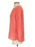 Joie Orange Long Sleeve Blouse Size XS - photo 5