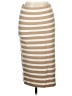 Ann Taylor Stripes Tan Casual Skirt Size M - photo 1