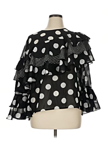 Cato 3/4 Sleeve Blouse (view 1)