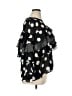 Cato 100% Polyester Polka Dots Black 3/4 Sleeve Blouse Size XL - photo 4