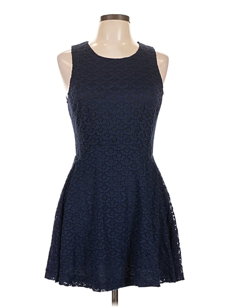 Pre-owned Altar'd State Cocktail Dress In Blue
