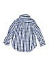 Baby Gap 100% Cotton Checkered-gingham Blue Long Sleeve Button-Down Shirt Size 18-24 mo - photo 2