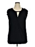 Sejour 100% Rayon Black Sleeveless Blouse Size 1X - photo 1