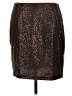 Ann Taylor 100% Polyester Metallic Brown Formal Skirt Size 10 - photo 2