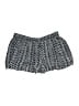 Joie 100% Silk Chevron-herringbone Gray Shorts Size S - photo 1