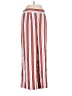 Ann Taylor LOFT 100% Viscose Stripes Red Casual Pants Size S - photo 1