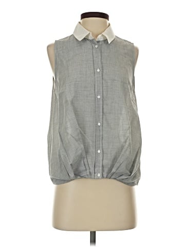 Band of Outsiders Sleeveless Button-Down Shirt (view 1)