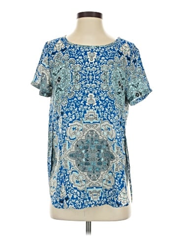 Olivaceous Short Sleeve Blouse (view 1)