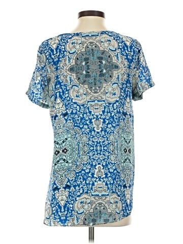 Olivaceous Short Sleeve Blouse (view 2)
