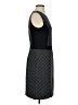 Theory Chevron-herringbone Black Cocktail Dress Size 4 - photo 4