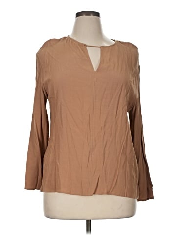MNG Basics Long Sleeve Blouse (view 1)