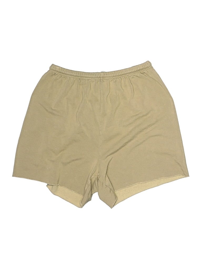 Pre-owned Offline By Aerie Khaki Shorts In Tan