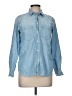 J.Crew 100% Cotton Blue Long Sleeve Button-Down Shirt Size 6 - photo 1
