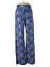 Zara Tropical Blue Casual Pants Size S - photo 1