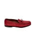 Lands' End 100% Leather Red Flats Size 6 - photo 1