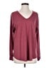 Torrid Burgundy Long Sleeve T-Shirt Size (00) - photo 1