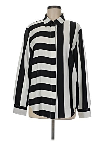 DKNY Long Sleeve Blouse (view 1)