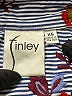 Finley Floral Blue Long Sleeve Blouse Size XS - photo 7