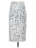 Helmut Lang Silver Casual Skirt Size S - photo 2