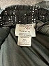 Danskin Now Chevron-herringbone Black Athletic Shorts Size 12 - 14 - photo 3