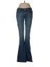 Express Hearts Blue Jeans Size 6 - photo 1
