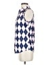 Assorted Brands Argyle Blue Sleeveless T-Shirt Size S - photo 5