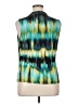 Worthington Teal Sleeveless Blouse Size XL Petite - photo 2