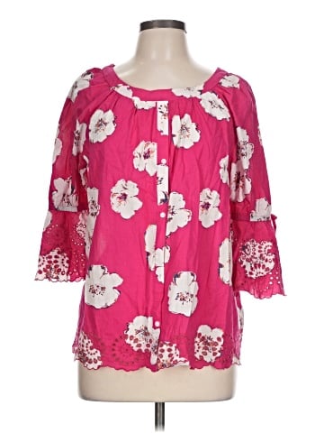 Westbound 3/4 Sleeve Blouse (view 1)