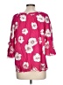 Westbound 100% Cotton Pink 3/4 Sleeve Blouse Size L - photo 2