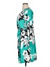 Apt. 9 Print Teal Casual Dress Size XL - photo 5