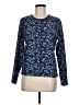 L.L.Bean 100% Polyester Paisley Blue Pullover Sweater Size M - photo 1