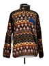 Patagonia 100% Polyester Print Brown Pullover Sweater Size L - photo 1