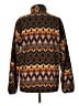 Patagonia 100% Polyester Print Brown Pullover Sweater Size L - photo 2