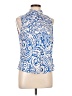 Zara Blue Sleeveless Blouse Size L - photo 1
