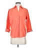 Joanna 100% Polyester Orange 3/4 Sleeve Blouse Size S - photo 1