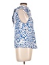 Zara Blue Sleeveless Blouse Size L - photo 4